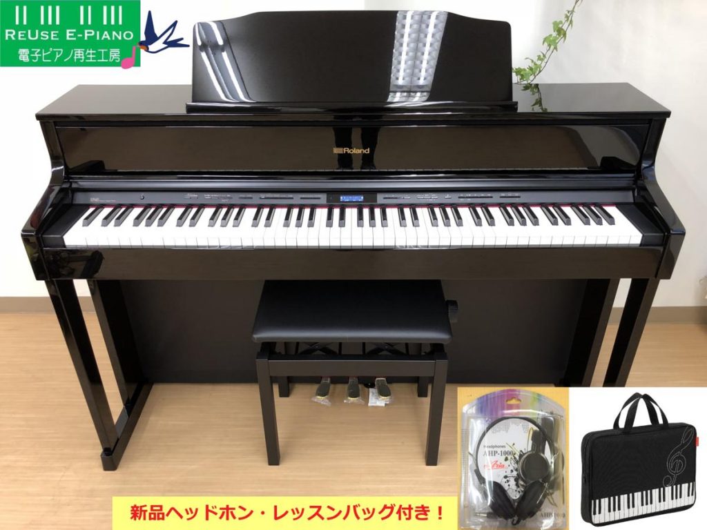 ローランド 電子ピアノ HP605 黒塗鏡面艶出し塗装仕上げ ローランド 電子ピアノ HP605 黒塗鏡面艶出し塗装仕上げ