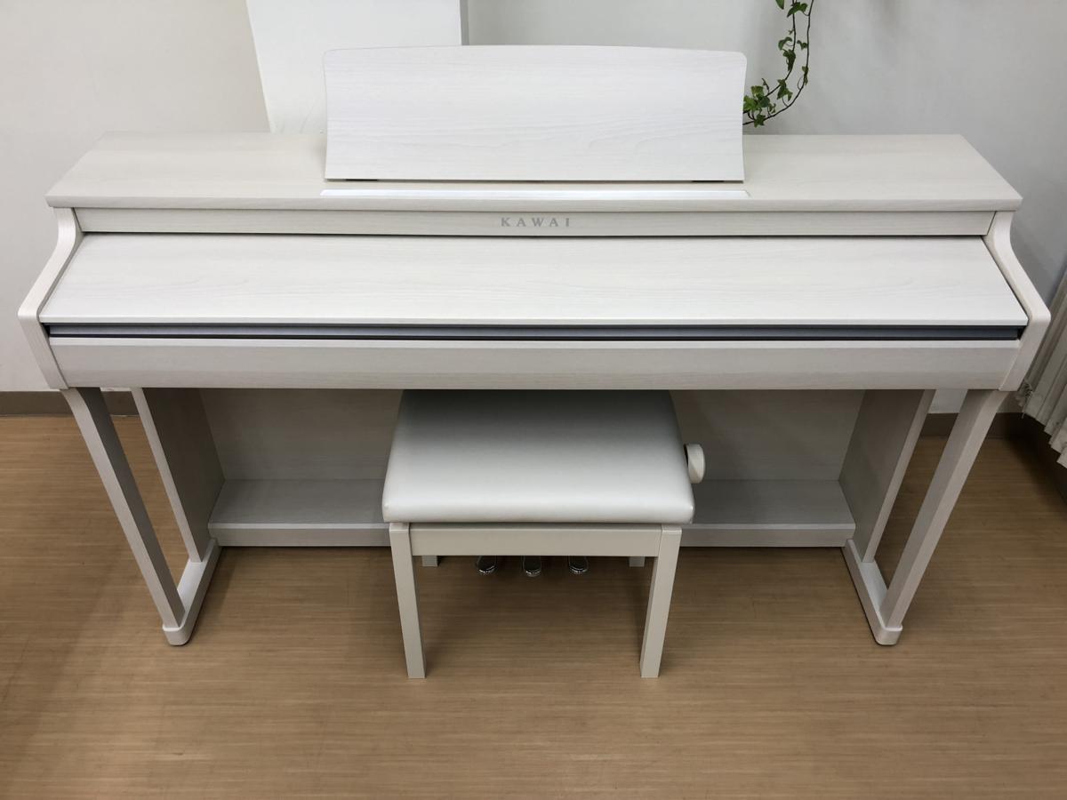 電子ピアノ KAWAI CN25A 2016年製 中古 椅子付き ホワイト プレミアム 