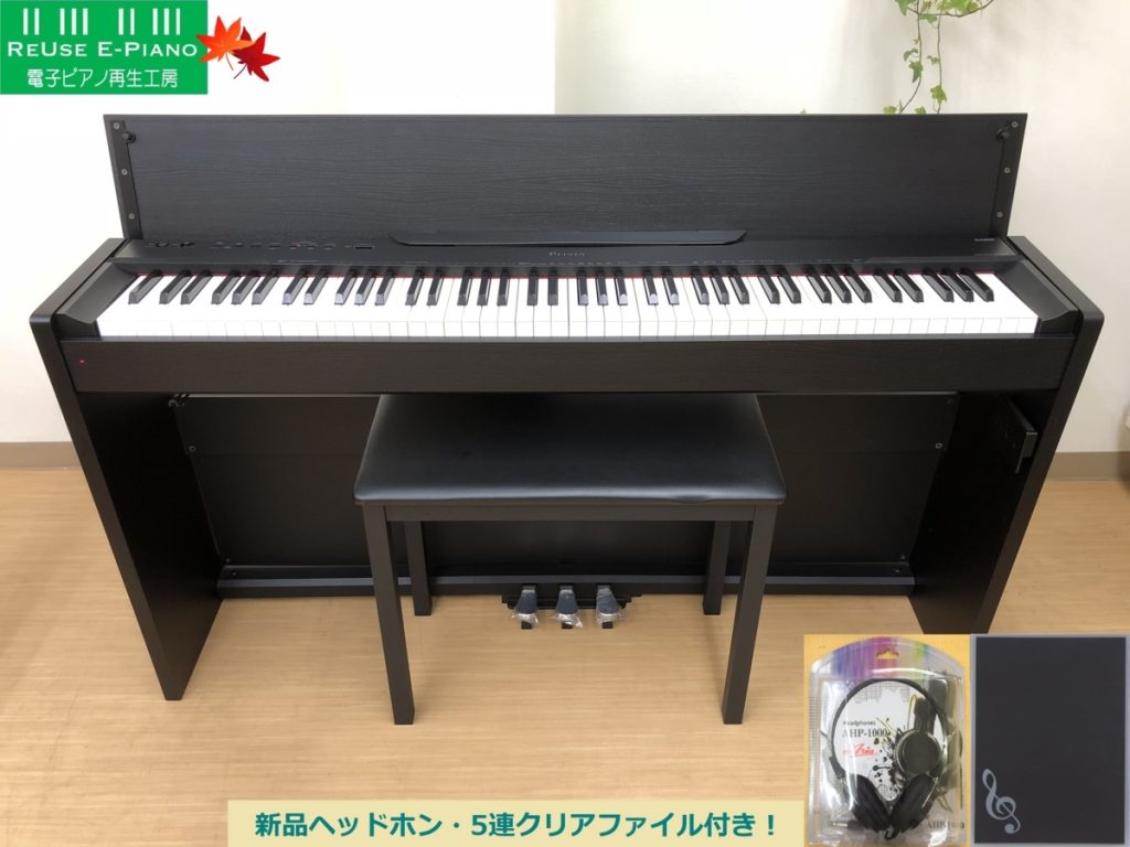 電子ピアノ CASIO PX-830BK 中古 2012年製 椅子付き ブラック カシオ