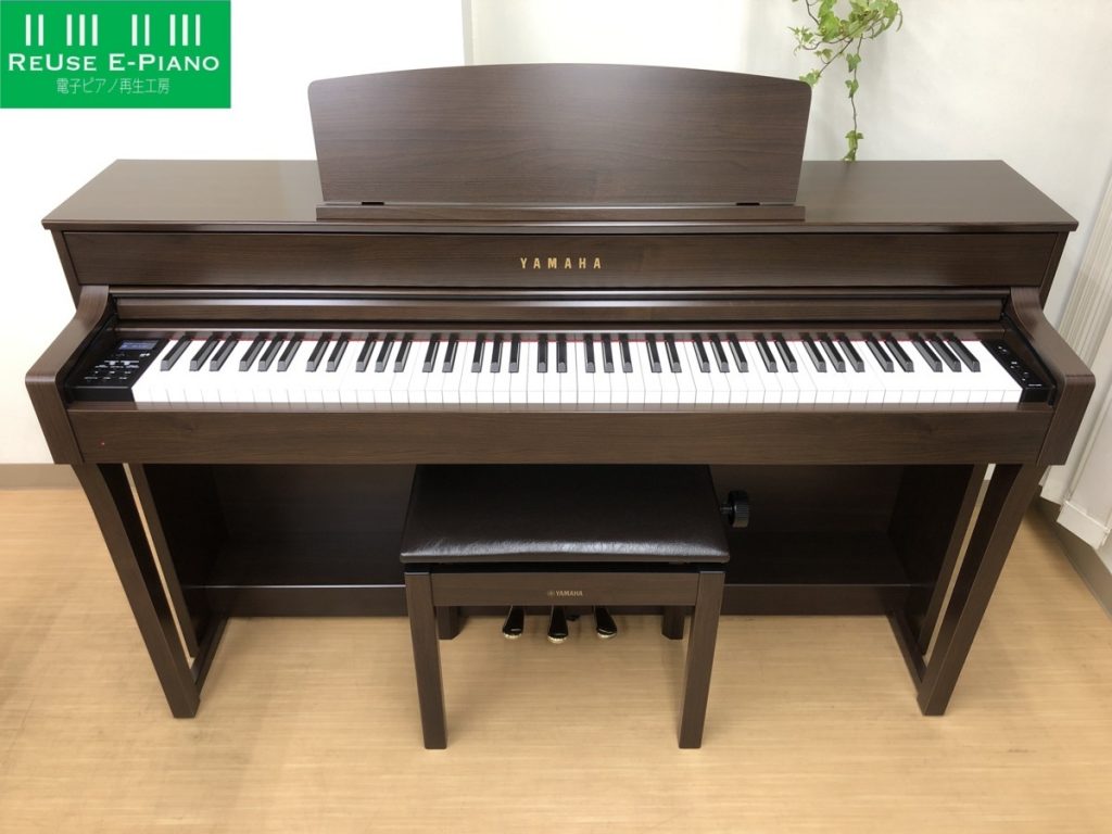 電子ピアノ YAMAHA SCLP-6450 2017年製 木製鍵盤 椅子付き 中古 