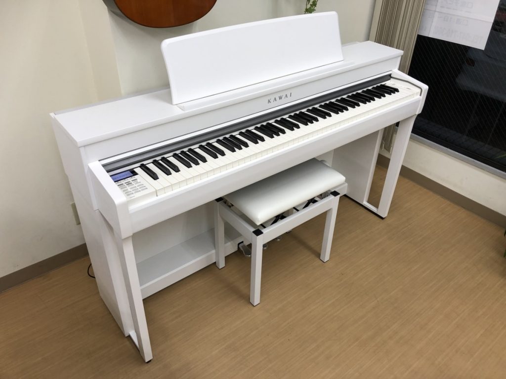 電子ピアノ KAWAI CN370GP 2017年製 中古 現行モデル 椅子付き カワイ