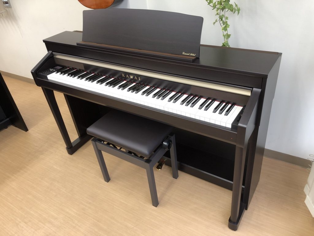 電子ピアノ KAWAI CA67R 2015年製 中古 椅子付き 木製鍵盤 ローズ
