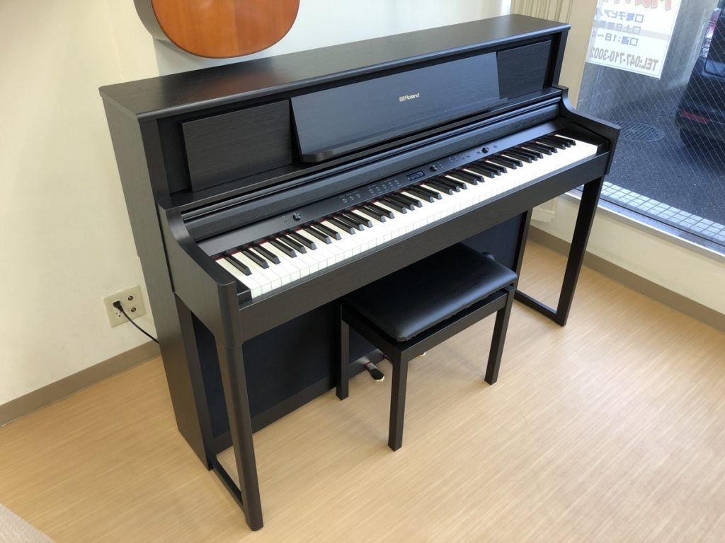 電子ピアノ Roland LX705GP-KR 2018年製 中古 保証書 椅子付き 木製 