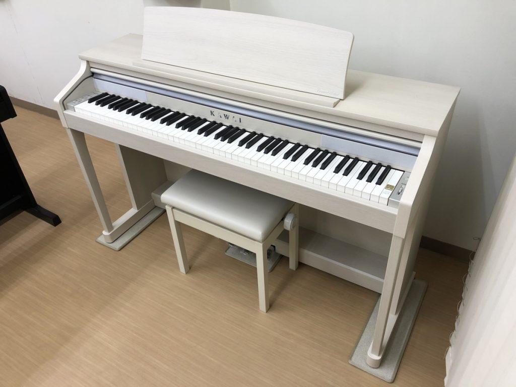 KAWAI CA17A カワイ 電子ピアノ ホワイト 高低自在椅子付属 - 鍵盤楽器