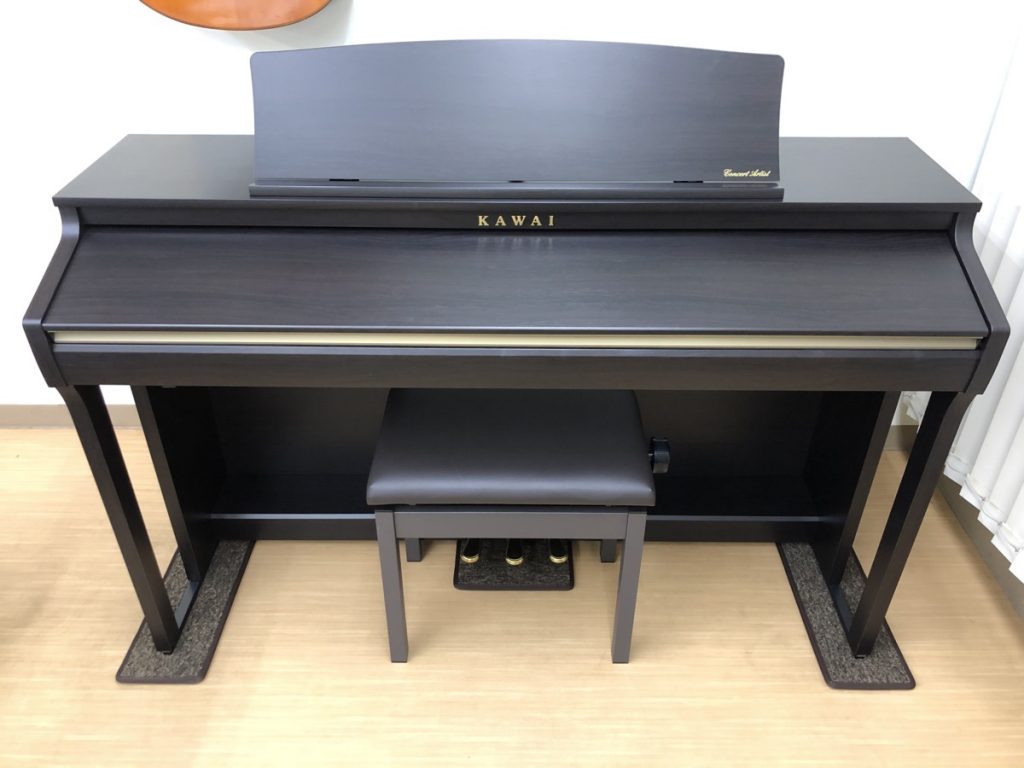 KAWAI CA48R 2019年製 中古 電子ピアノ 保証 椅子付き 木製鍵盤 ローズ 