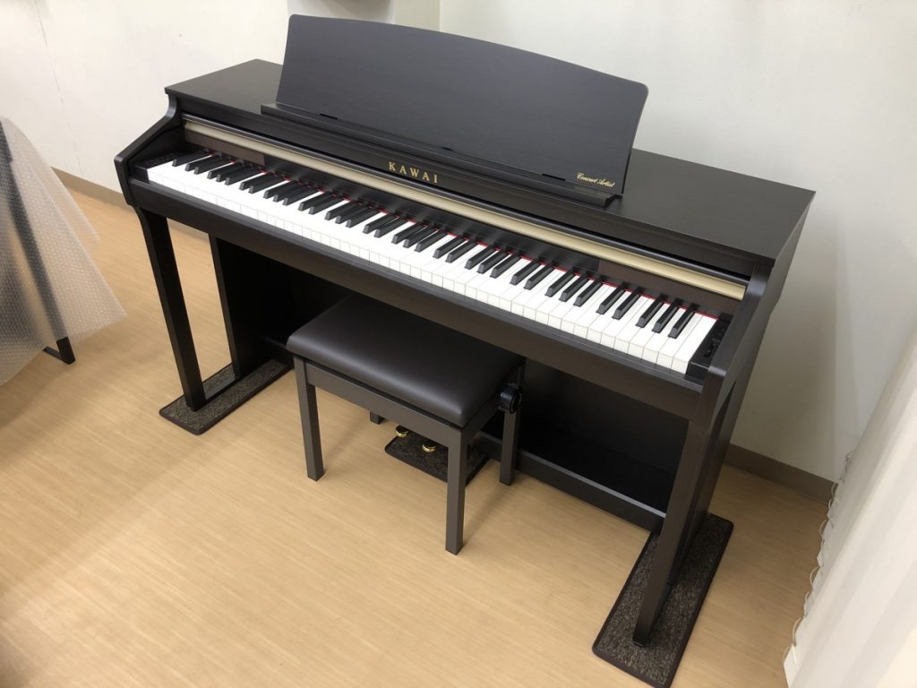 KAWAI CA48R 2019年製 中古 電子ピアノ 保証 椅子付き 木製鍵盤 ローズ