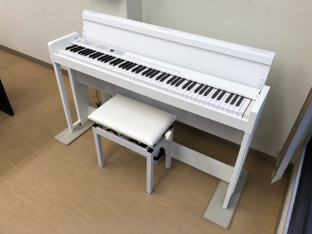 KORG C1Air WH 2019年製 中古 電子ピアノ 椅子付き ホワイト コルグ 