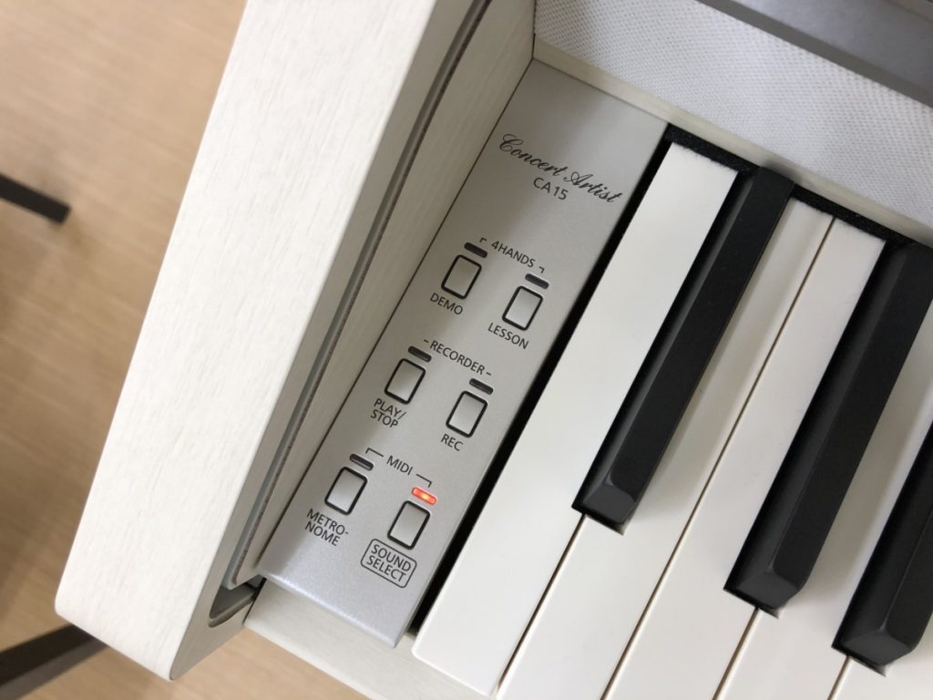 KAWAI CA15A 2014年製 中古 電子ピアノ 木製鍵盤 椅子付き プレミアム