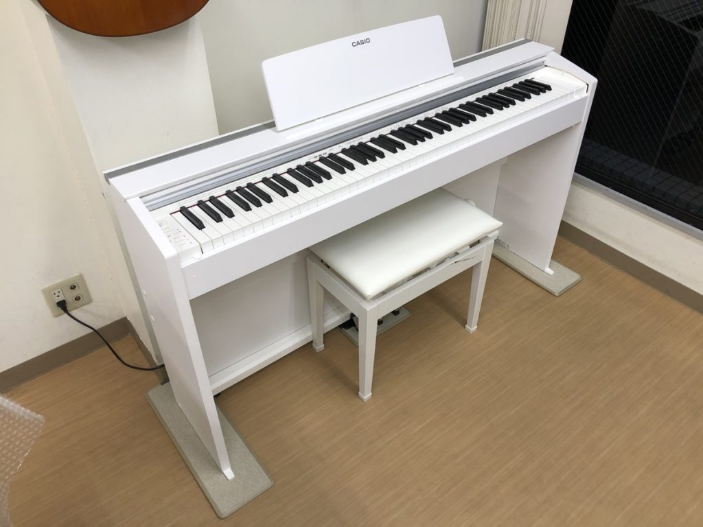 CASIO PX-2000GP 2018年製 中古 電子ピアノ 椅子付き ホワイト カシオ