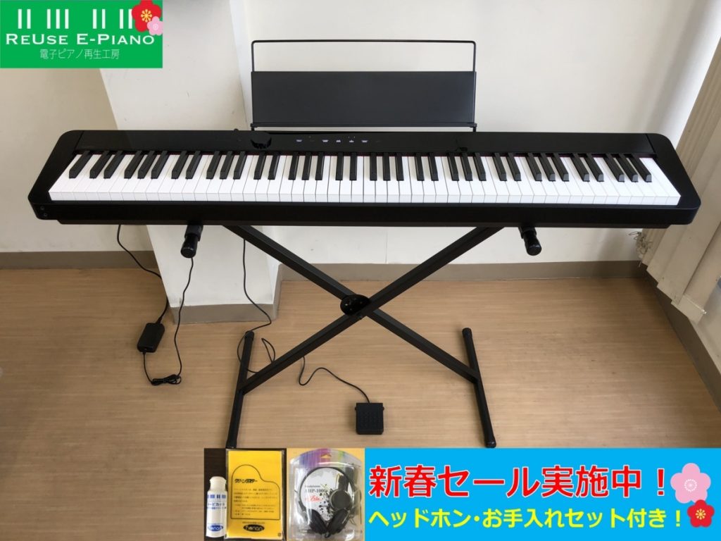 CASIO 電子ピアノPrivia PX-S1000BK 2020年製-