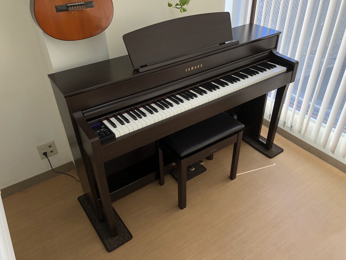 YAMAHA SCLP-6450 2017年製 中古 電子ピアノ 木製鍵盤 クラビノーバ 