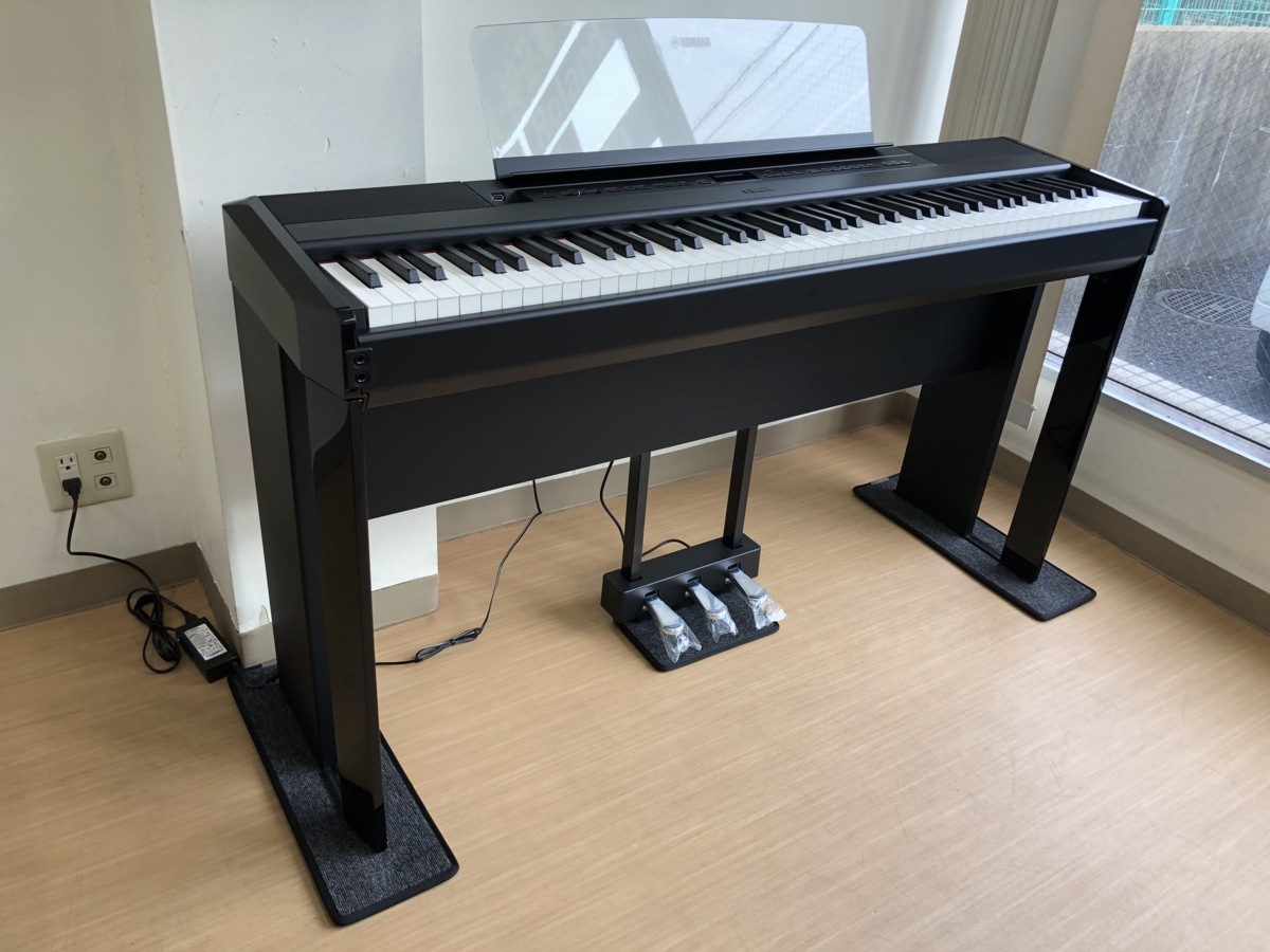 YAMAHA P-515B 中古 電子ピアノ 木製鍵盤 2018年製 椅子付き ヤマハ