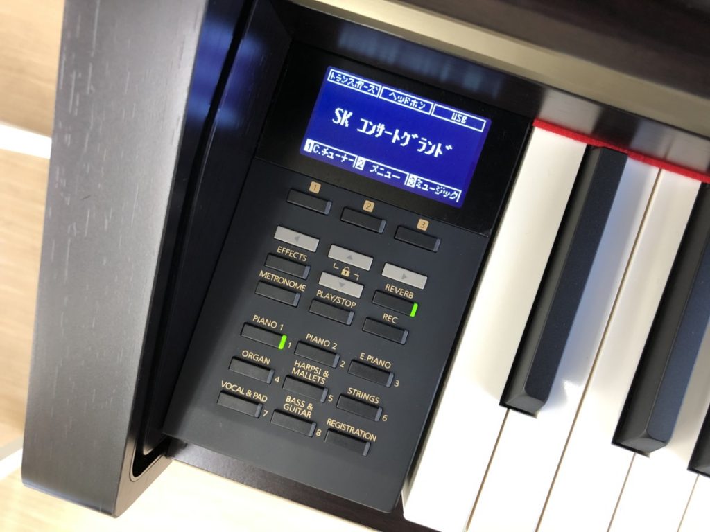 KAWAI CA58R 中古 電子ピアノ 2019年製 木製鍵盤 ローズウッド調 椅子