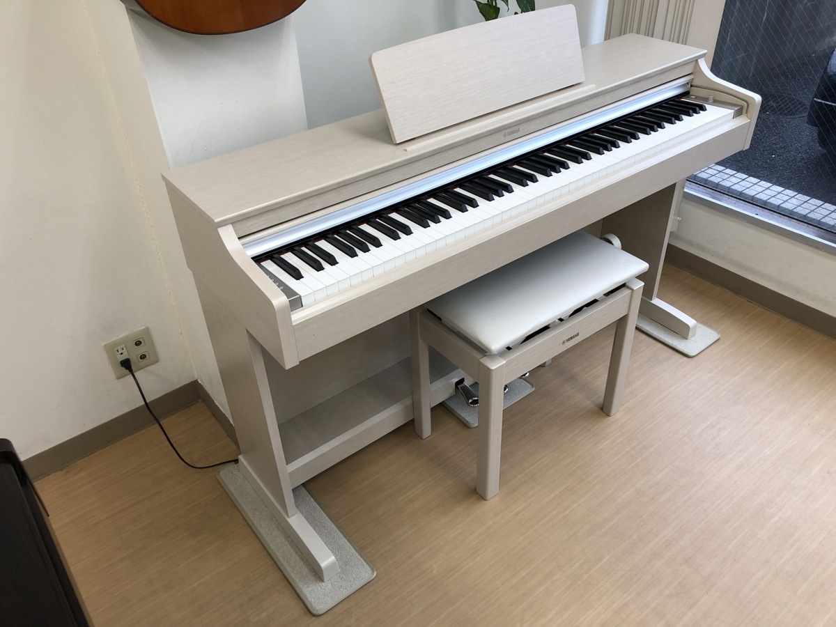 YAMAHA YDP-163WA 2016年製 中古 電子ピアノ 椅子付き アリウス 