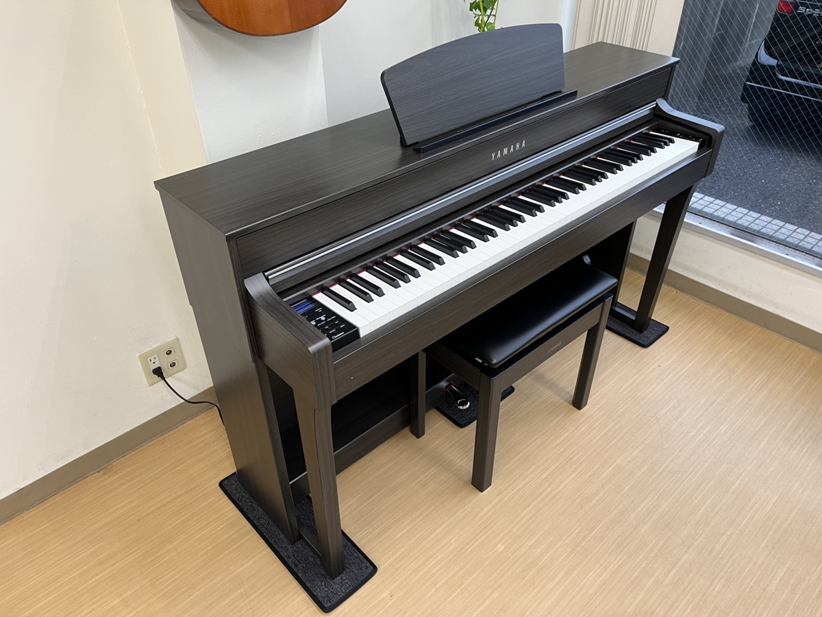 YAMAHA CLP-635DW 中古 電子ピアノ 2018年製 クラビノーバ ダーク