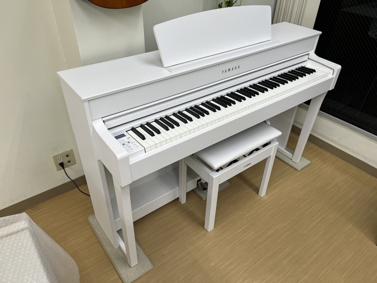 YAMAHA 電子ピアノ SCLP-6450WH - 鍵盤楽器