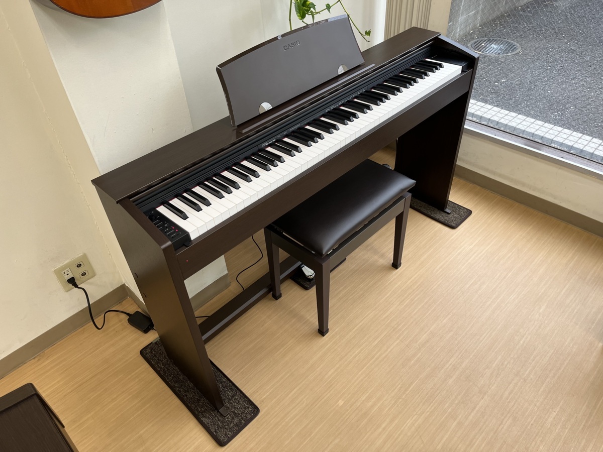 CASIO 電子ピアノ 2018年製 Privia PX-770BN 88鍵 - 鍵盤楽器、ピアノ