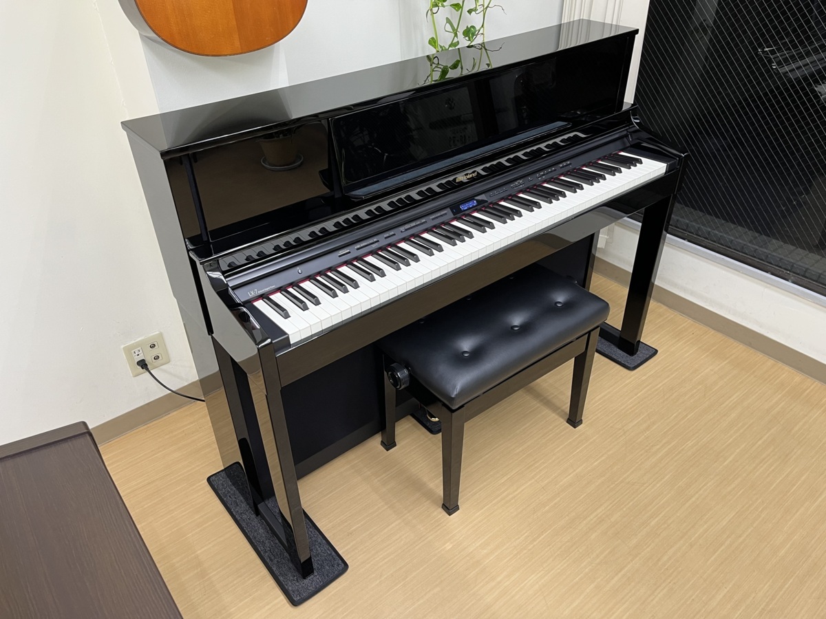Roland LX-7-PE 中古 2018年製 木製鍵盤 椅子付き 電子ピアノ 