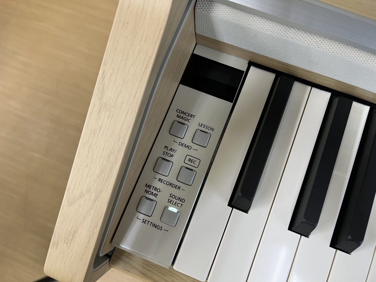 KAWAI CA48LO 2018年製 中古 電子ピアノ 椅子付き 木製鍵盤 ライト