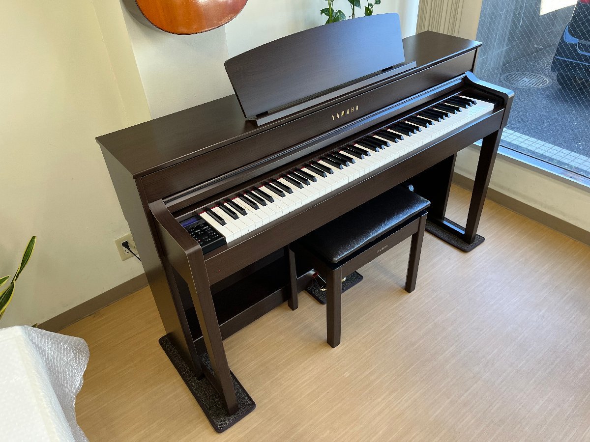 YAMAHA SCLP-5450 中古 電子ピアノ 2015年製 木製鍵盤 椅子付き 