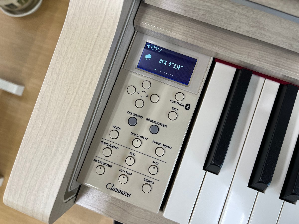 YAMAHA CLP-645WA 2018年製 中古 電子ピアノ 木製鍵盤 クラビノーバ 