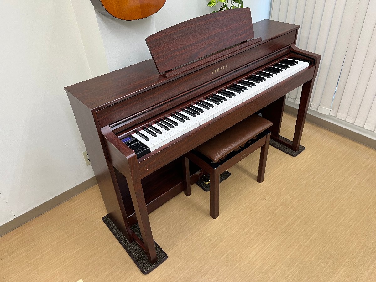 YAMAHA CLP-545M 中古 電子ピアノ 2015年製 木製鍵盤 椅子付き