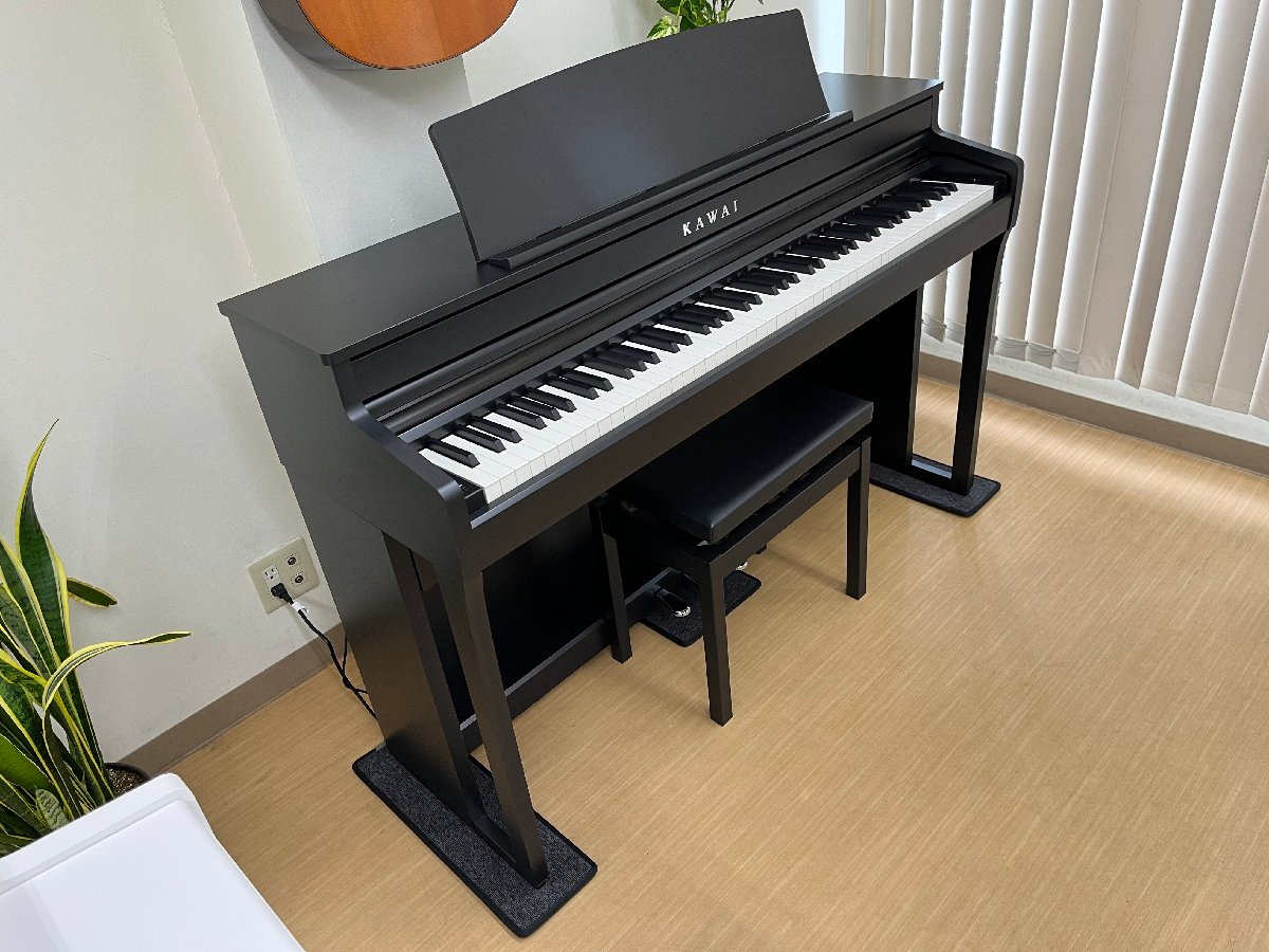 KAWAI CA4900GP MB 中古 2021年製 木製鍵盤 電子ピアノ 椅子付き モダンブラック・・・SOLD OUT! – 電子ピアノ再生工房