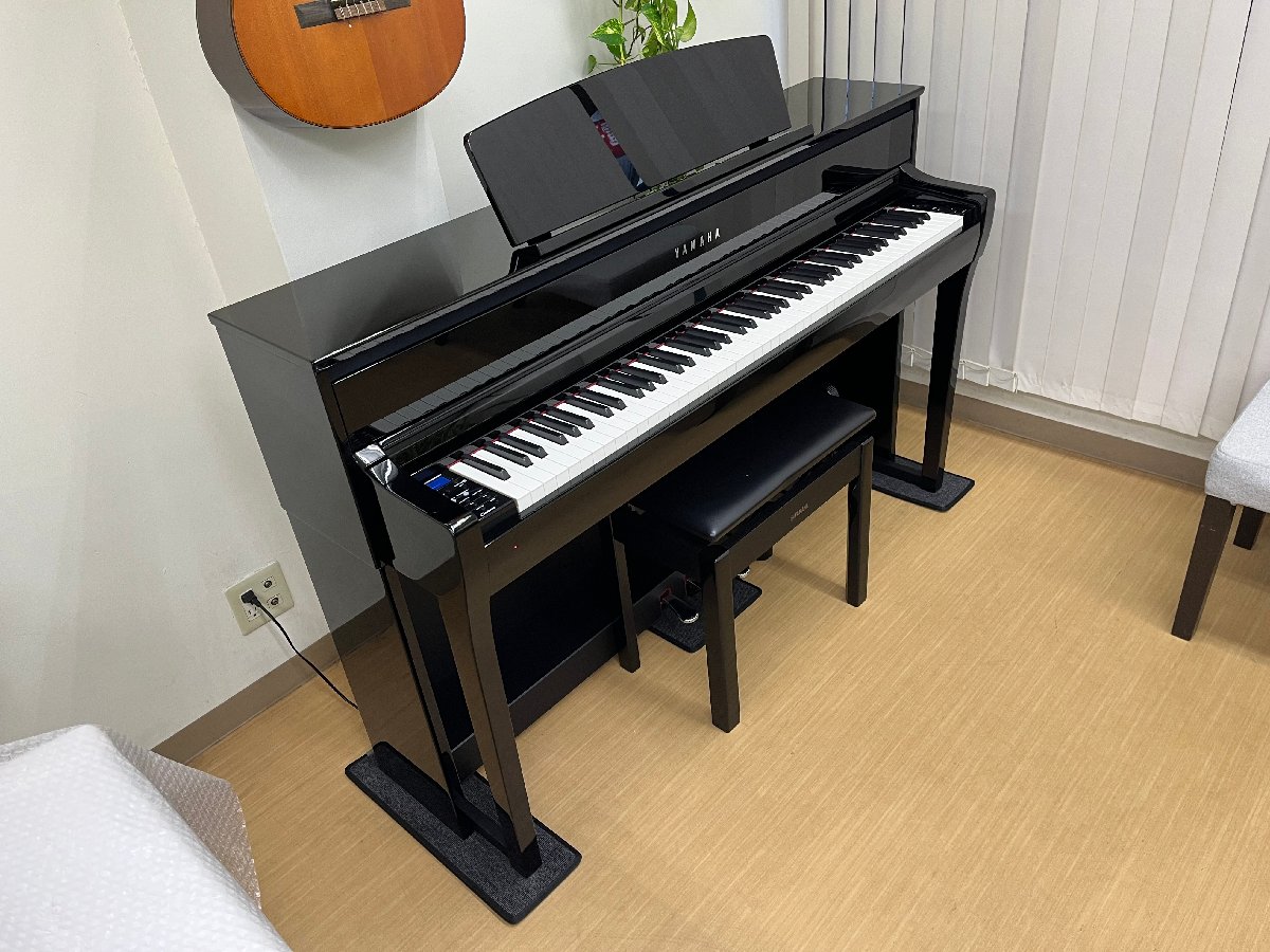 YAMAHA CLP-675PE 2018年製 中古 電子ピアノ 木製鍵盤 