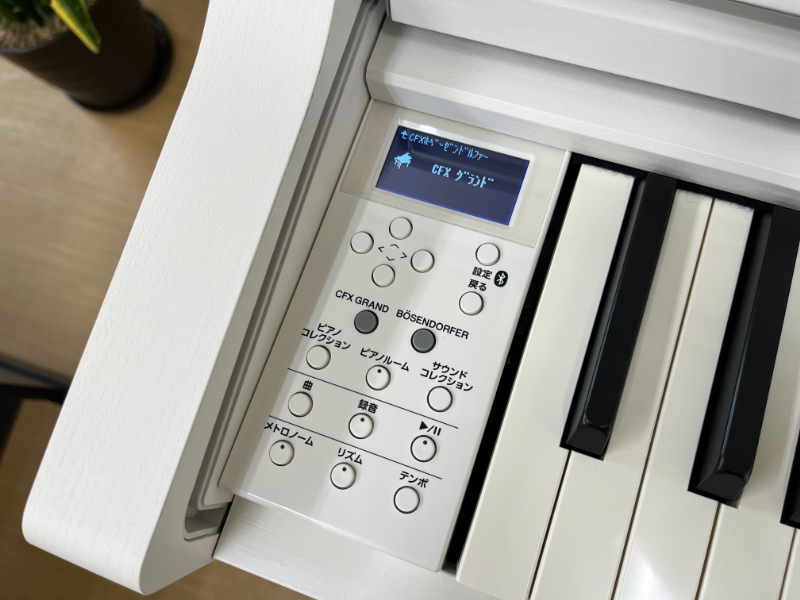 YAMAHA SCLP-6450WH 2019 中古 電子ピアノ 木製鍵盤 クラビノーバ 