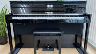 YAMAHA NU1X 20年製 中古 電子ピアノ 椅子付き 木製鍵盤
