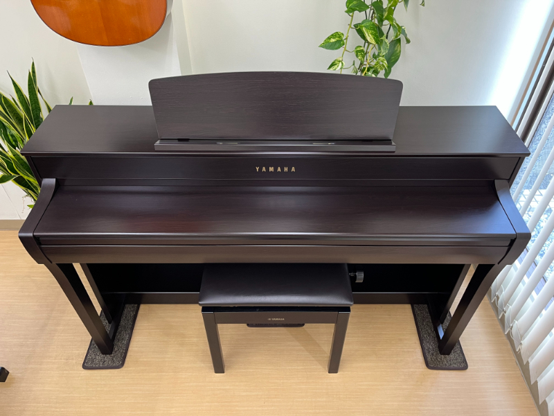 YAMAHA CLP-745R 22年製 中古 電子ピアノ 木製鍵盤 クラビノーバ