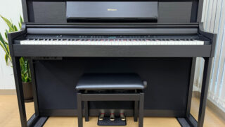 Roland LX705GP-KR 19年製 中古 電子ピアノ 木製鍵盤 KURO 黒木目調仕上げ・・・SOLD OUT!