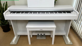 YAMAHA YDP-144WH 19年製 中古 電子ピアノ アリウス ARIUS