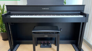 YAMAHA CLP-645B 17年製 中古 電子ピアノ 木製鍵盤 クラビノーバ 