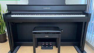 YAMAHA CLP-745B 20年製 中古 電子ピアノ 木製鍵盤 クラビノーバ