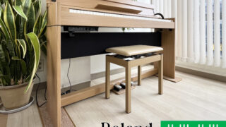 ローランド DP603-NBS ナチュラルビーチ調 中古 2018年製 Roland DPシリーズ 木製鍵盤・・・SOLD OUT!