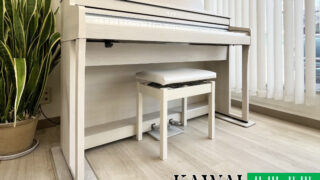 カワイ CA49A プレミアムホワイトメープル調 中古 2021年製 木製鍵盤 KAWAI CAシリーズ・・・SOLD OUT!