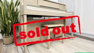 ローランド LX-5-LAS ライトオーク 中古 2024年製 Roland LXシリーズ 木製鍵盤 松戸店・・・SOLD OUT!