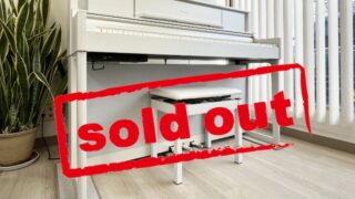ローランド LX705-GPSR SHIRO(白木調仕上げ) 中古 2019年製 Roland LXシリーズ 木製鍵盤 松戸店・・・SOLD OUT!