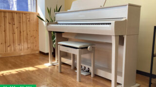 ヤマハ CLP-675WA ホワイトアッシュ調 2017年製 YAMAHA Clavinova クラビノーバ 木製鍵盤 | 電子ピアノ 中古 88鍵盤 美品 | 名古屋みよし店 中古電子ピアノ専門店 配送設置無料