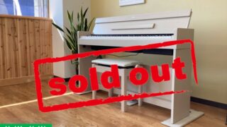 電子ピアノ ヤマハ YDP-S34WA 椅子付き ホワイトアッシュ調 ヤマハ YDP-S34WA ホワイトアッシュ調 中古 美品 2019年製