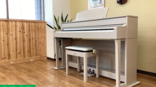 ヤマハ CLP-645WA ホワイトアッシュ調仕上げ 2017年製 YAMAHA Clavinova クラビノーバ 木製鍵盤 | 電子ピアノ 中古 88鍵盤 美品 | 名古屋みよし店 中古電子ピアノ専門店 配送設置無料