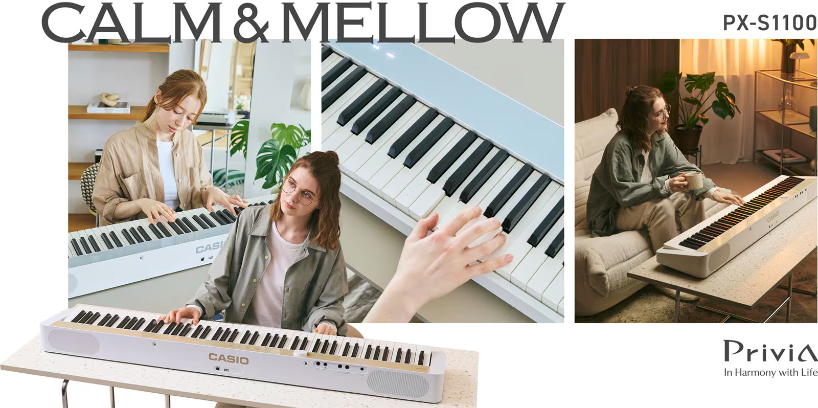 鍵盤のみプリビアPX-S1100 22年製 カシオ・プリヴィアシリーズPX-S1100