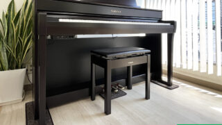 ヤマハ CLP-745R ニューダークローズウッド調仕上げ 2022年製 YAMAHA Clavinova クラビノーバ 木製鍵盤 | 電子ピアノ 中古 88鍵盤 美品 | 松戸店 中古電子ピアノ専門店 配送設置無料