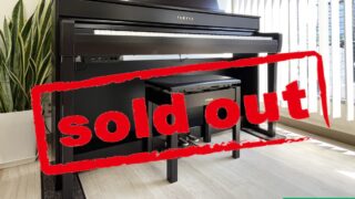ヤマハ CLP-745R ニューダークローズウッド調仕上げ 2022年製 YAMAHA Clavinova クラビノーバ 木製鍵盤 | 電子ピアノ 中古 88鍵盤 美品 | 松戸店 中古電子ピアノ専門店 配送設置無料・・・SOLD OUT!