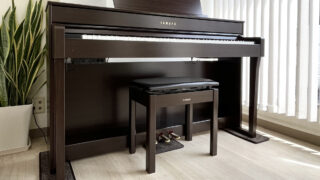 ヤマハ SCLP-6450 ダークアルダー調 2018年製 YAMAHA Clavinova クラビノーバ 木製鍵盤 | 電子ピアノ 中古 88鍵盤 美品 | 松戸店 中古電子ピアノ専門店 配送設置無料