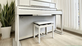 ローランド LX705-GPSR SHIRO(白木調仕上げ) 2023年製 Roland LXシリーズ 木製鍵盤 | 電子ピアノ 中古 88鍵盤 美品 | 松戸店 中古電子ピアノ専門店 配送設置無料