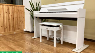 ヤマハ YDP-S34WH ホワイトウッド調 2018年製 YAMAHA ARIUS アリウス スリムタイプ | 電子ピアノ 中古 88鍵盤 美品 | 名古屋みよし店 中古電子ピアノ専門店 配送設置無料