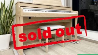 カワイ CA49LO プレミアムライトオーク調仕上げ 2021年製 KAWAI CAシリーズ 木製鍵盤 | 電子ピアノ 中古 88鍵盤 美品 | 松戸店 中古電子ピアノ専門店 配送設置無料・・・SOLD OUT!