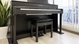 ヤマハ CLP-645DW ダークウォルナット調 2019年製 YAMAHA Clavinova クラビノーバ 木製鍵盤 | 電子ピアノ 中古 88鍵盤 美品 | 松戸店 中古電子ピアノ専門店 配送設置無料